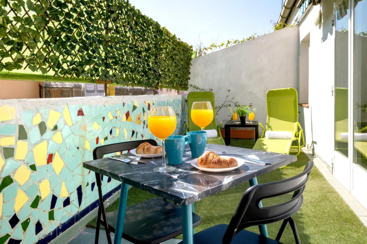 Ferienwohnung Bright Penthouse With Terrace In Madrid Center Exterior foto
