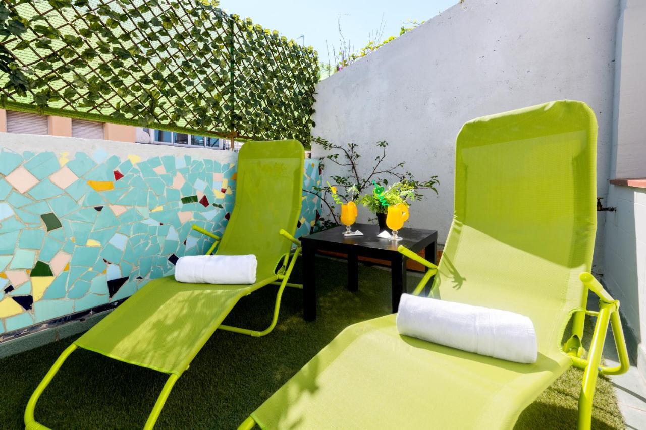 Ferienwohnung Bright Penthouse With Terrace In Madrid Center Exterior foto